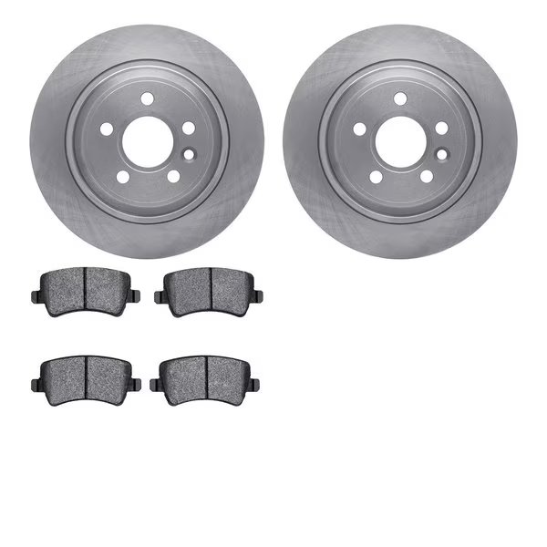 6502-27230, Rotors with 5000 Advanced Brake Pads, Dynamic Friction Co, Mfr#: 6502-27230